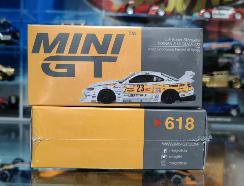 MINI GT 618 LB-Super Silhouette Nissan S15 Silvia 23 Goodwood 2022