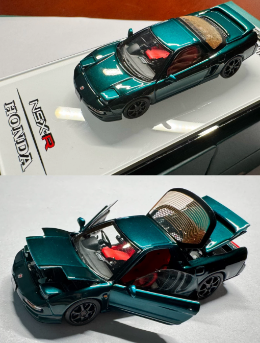 Topart 1:64 Honda NSX-R NA1 TMCS Malaysia Ltd Ed Full Opening