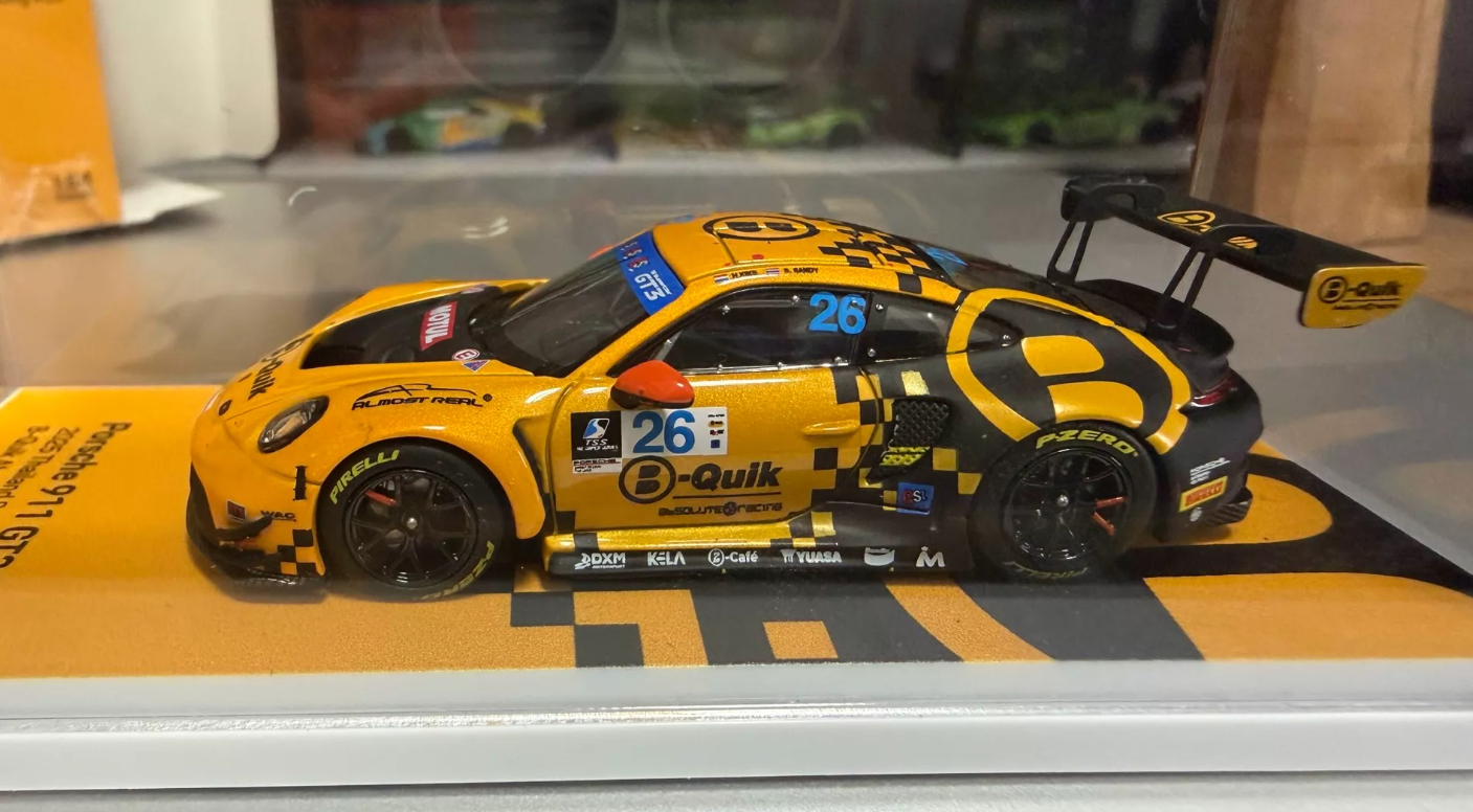 ARbox 1:64 Porsche 911 GT3 R B-Quik TSS #26 Diecast Model