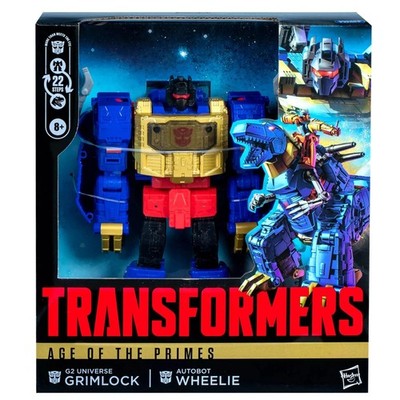 Transformers Age of Primes G2 Grimlock & Wheelie 2-Pack