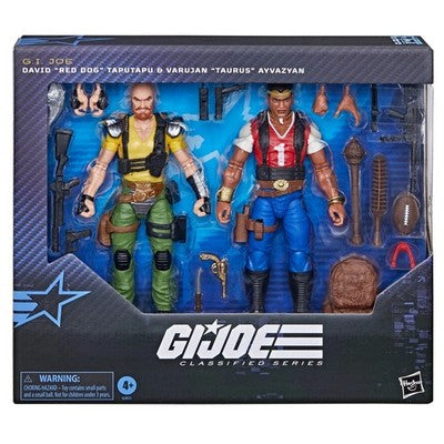 GI Joe Classified Red Dog & Taurus 2-Pack Hasbro NEW