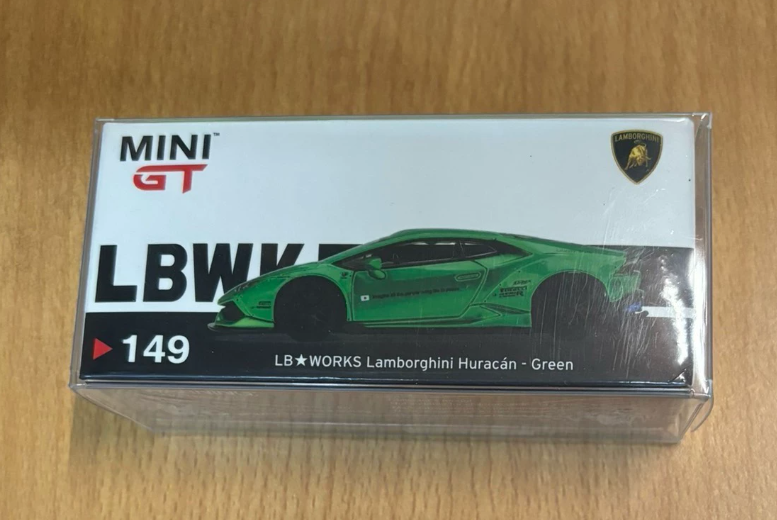 MINI GT 149 LB-WORKS Lamborghini Huracan Metallic Green 1/64
