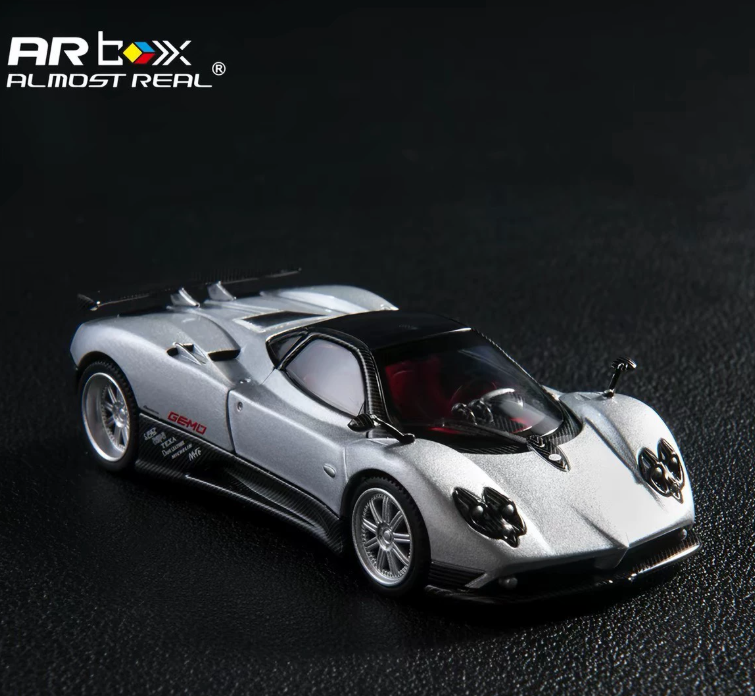 Almost Real 1:64 Pagani Zonda F Geneva Diecast Model with Opening Parts