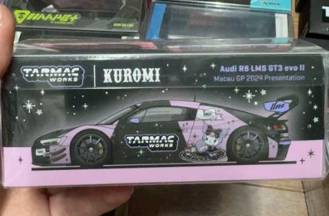 Tarmac Works 1/64 Audi R8 LMS GT3 Evo II Kuromi Macau GP 2024