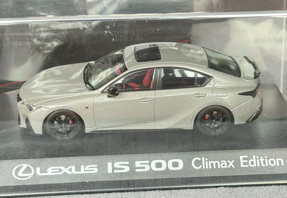 Kyosho 1/43 Lexus IS500 Climax Edition Neutron Gray Diecast Model