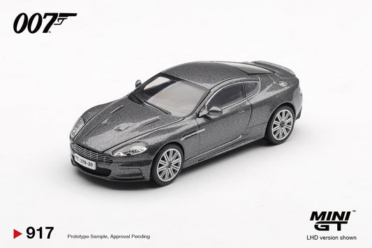 Mini GT 1/64 Aston Martin DBS 007 Casino Royale Gray Model Car Preorder
