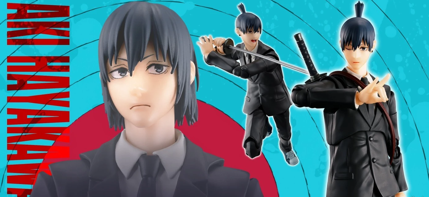 Bandai SHFiguarts Chainsaw Man Aki Hayakawa Action Figure