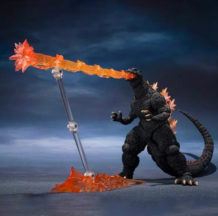 Bandai SHMonsterArts Godzilla 2004 Heat Ray Ver. VS New Gotengo Figure