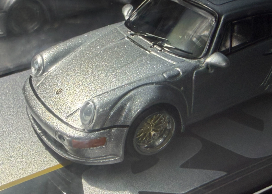 Tarmac Works 1/64 Porsche 911 964 RWB RAUH-Welt Silver Model