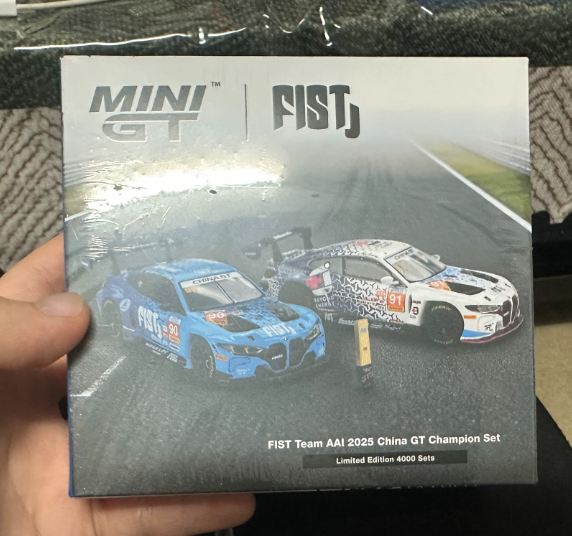 MINI GT x FIST 2025 China GT Champions M4 GT3 EVO #90B #91W Set 4000