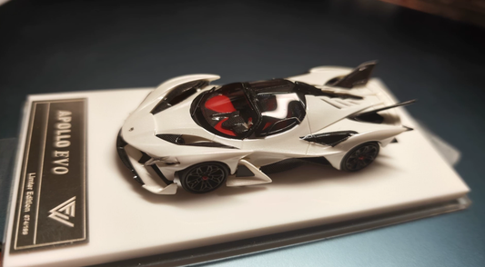 Apollo 1/64 Project EVO White Limited Edition Model