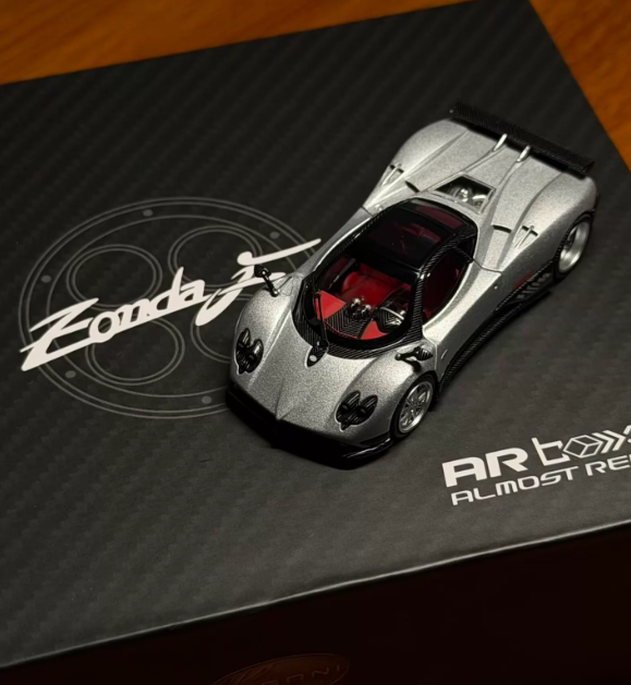 Almost Real 1:64 Pagani Zonda F Geneva Diecast Model with Opening Parts