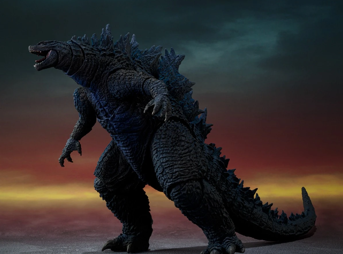 Bandai Tamashii Nations SHM Godzilla 2019 Night Color TNT Exclusive Figure