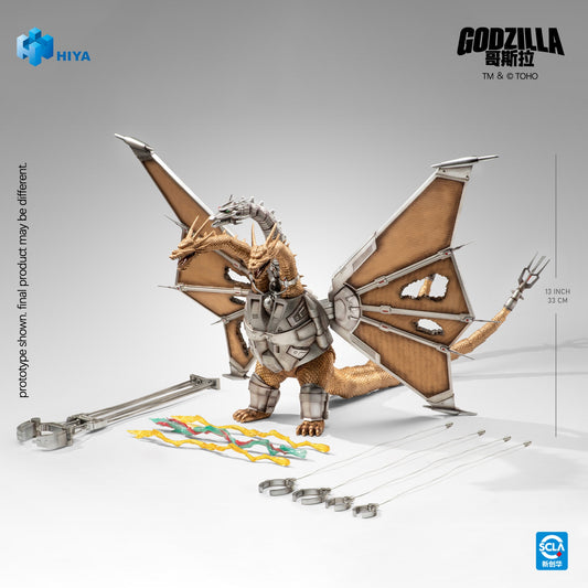 HIYA Godzilla vs. King Ghidorah 1991 Mecha King Ghidorah Damaged Ver. Preorder