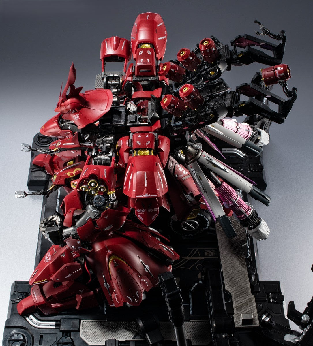 BANDAI METAL STRUCTURE KAITAI SHOU KI MSN-04 SAZABI Tamashii Nations New