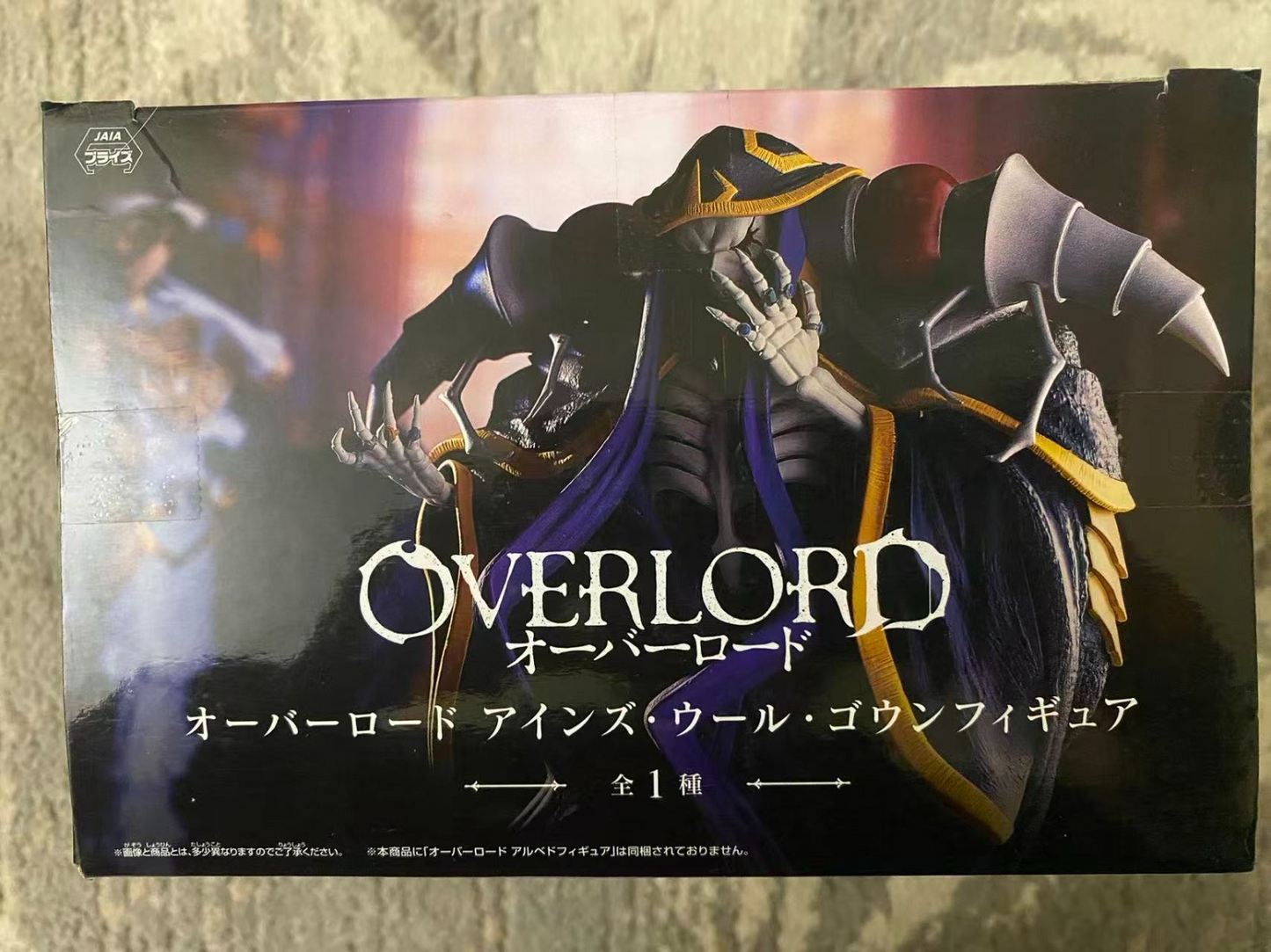 Overlord Bandai Figure Ainz Ooal Gown Overload Release [Opened/New In Box]