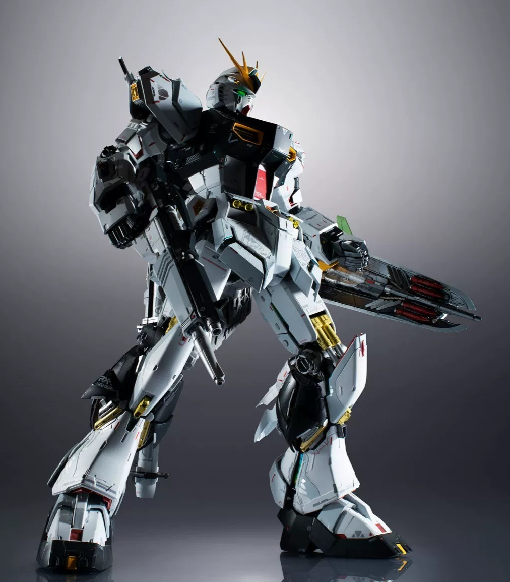 BANDAI METAL STRUCTURE KAITAI SHOU KI RX-93 ν GUNDAM (Nu Gundam) Tamashii Nation
