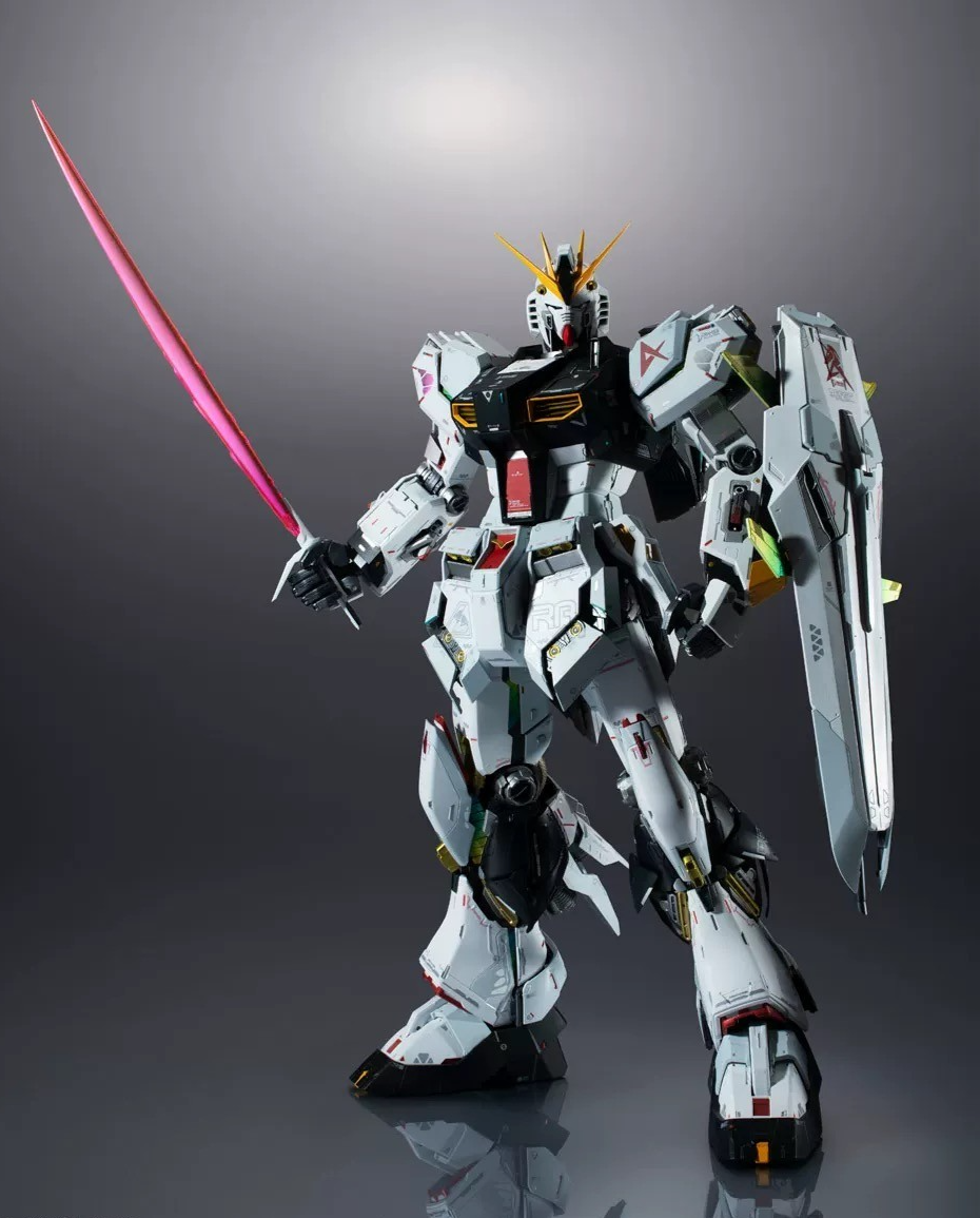 BANDAI METAL STRUCTURE KAITAI SHOU KI RX-93 ν GUNDAM (Nu Gundam) Tamashii Nation