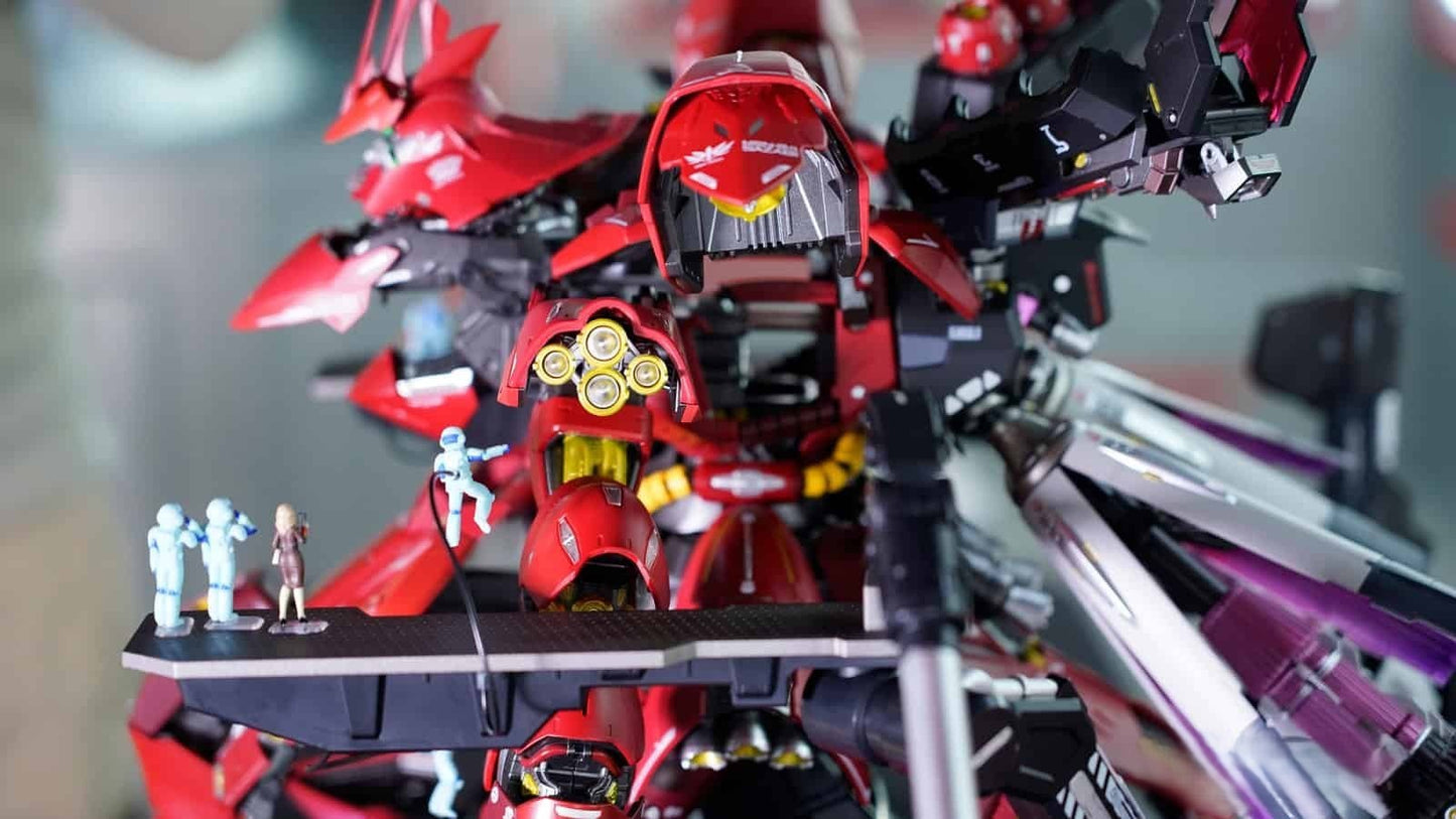 BANDAI METAL STRUCTURE KAITAI SHOU KI MSN-04 SAZABI Tamashii Nations New