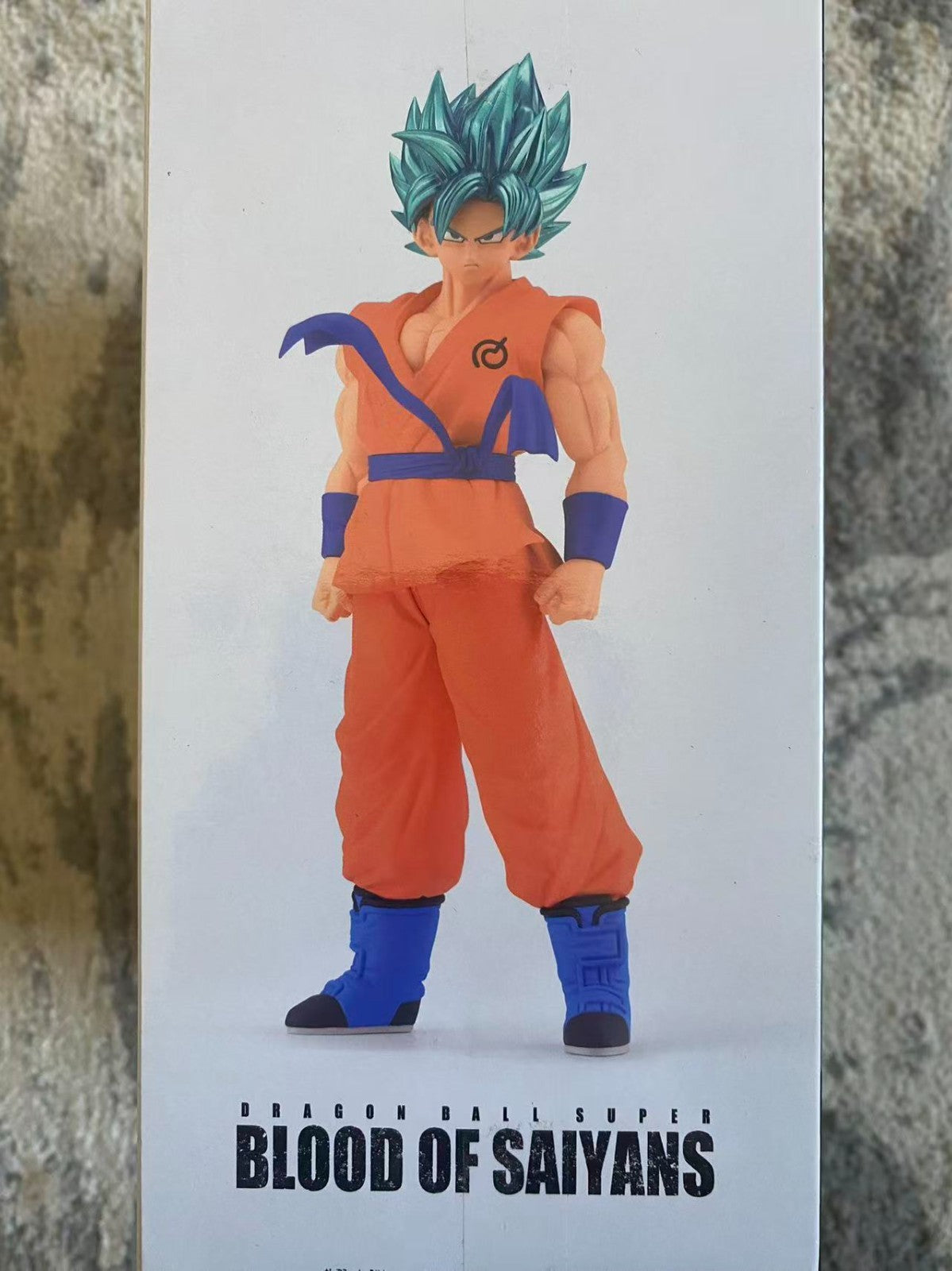 Dragon Ball Super Son Goku Super Saiyan Blue BLOOD OF SAIYANS Figure BANPRESTO
