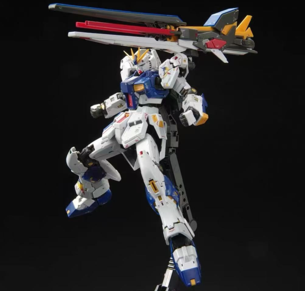 Bandai RG 1/144 RX-93ff Nu Gundam Model Kit | Gundam Park Fukuoka Exclusive