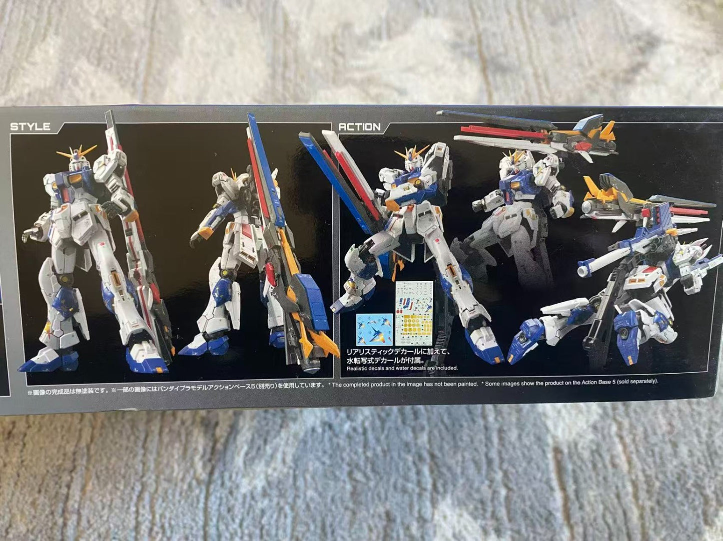 Bandai RG 1/144 RX-93ff Nu Gundam Model Kit | Gundam Park Fukuoka Exclusive
