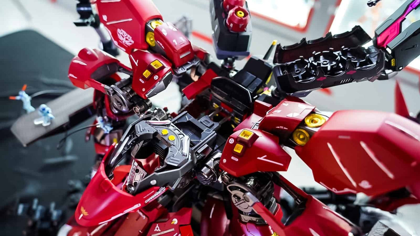 BANDAI METAL STRUCTURE KAITAI SHOU KI MSN-04 SAZABI Tamashii Nations New