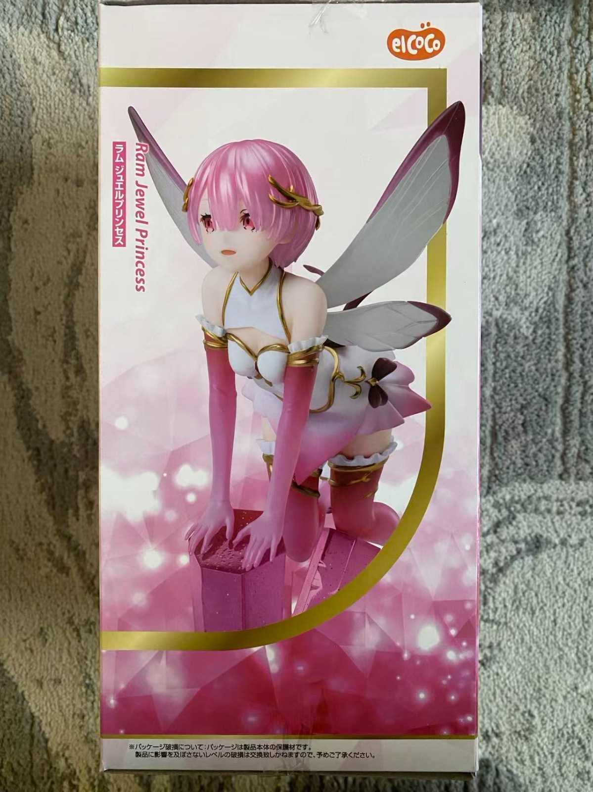 Elico Original Pink Fairy Magical Girl Anime Figure Collectible Authentic