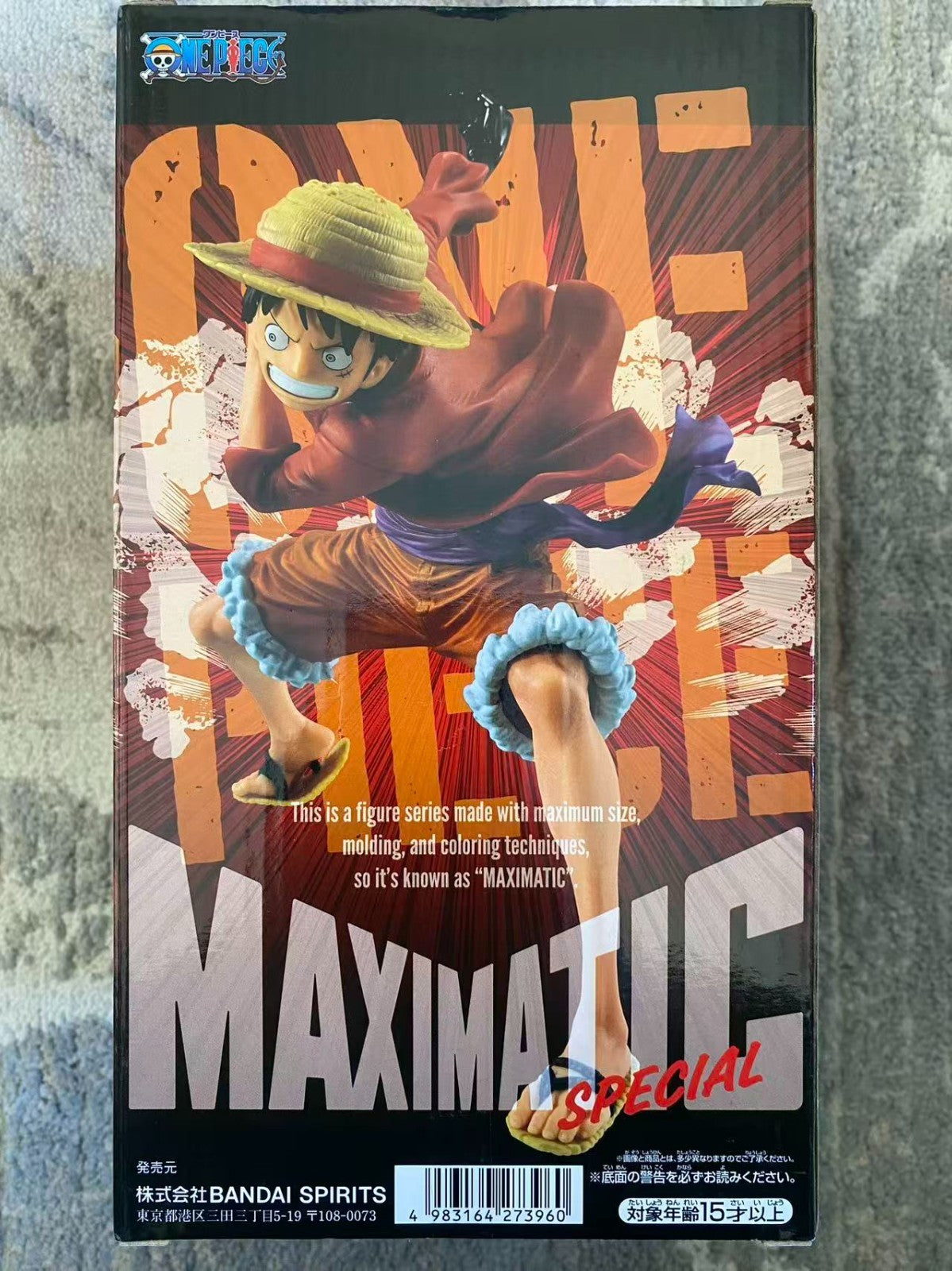 One Piece Monkey D. Luffy Grandista Figure 20th Anniversary Banpresto Bandai