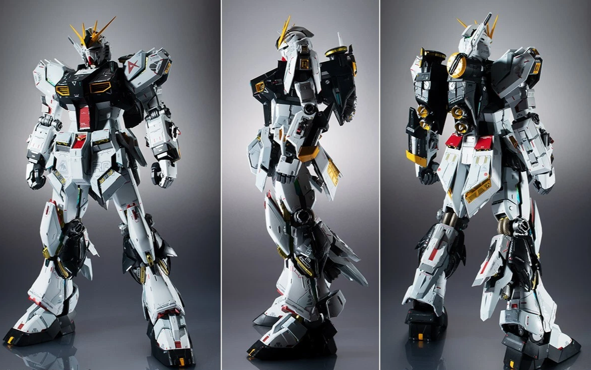 BANDAI METAL STRUCTURE KAITAI SHOU KI RX-93 ν GUNDAM (Nu Gundam) Tamashii Nation