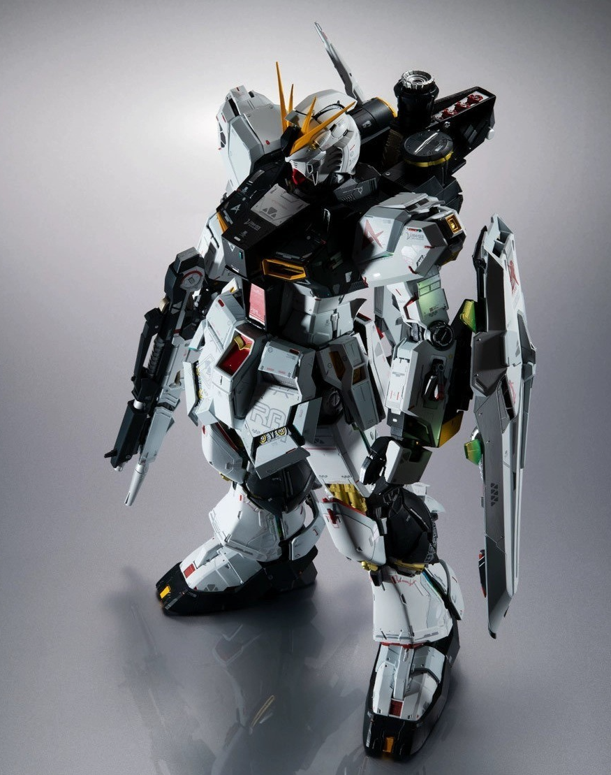 BANDAI METAL STRUCTURE KAITAI SHOU KI RX-93 ν GUNDAM (Nu Gundam) Tamashii Nation