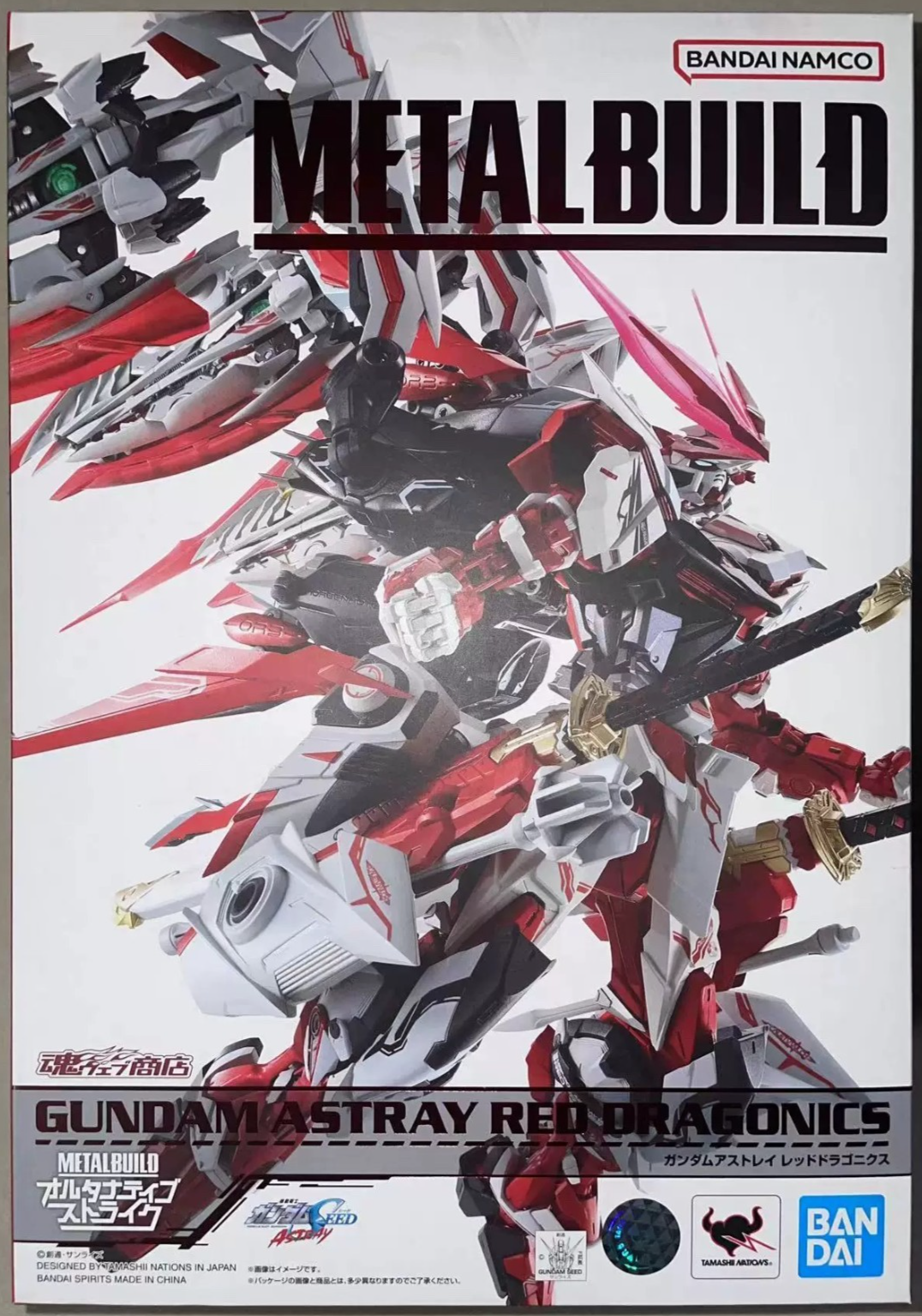 BANDAI METAL BUILD Gundam Astray Red Dragonics Tamashii Nations Japan Exclusive