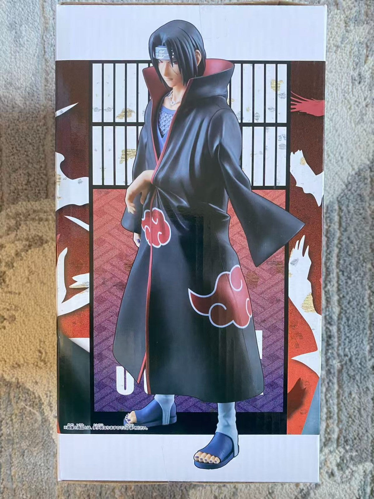 Naruto Grandista Itachi Uchiha Banpresto Bandai Spirits Anime Figure Authentic