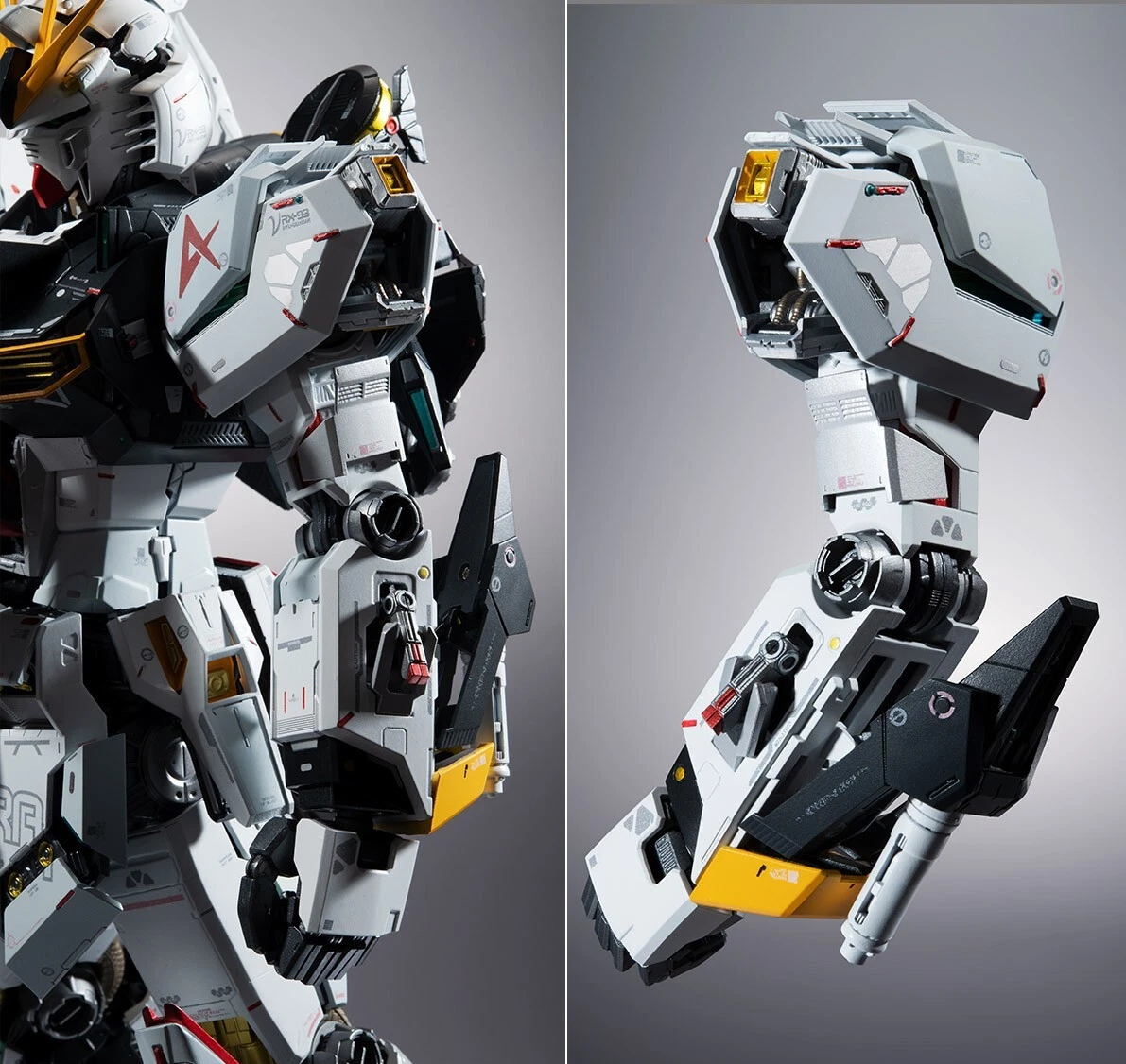 BANDAI METAL STRUCTURE KAITAI SHOU KI RX-93 ν GUNDAM (Nu Gundam) Tamashii Nation