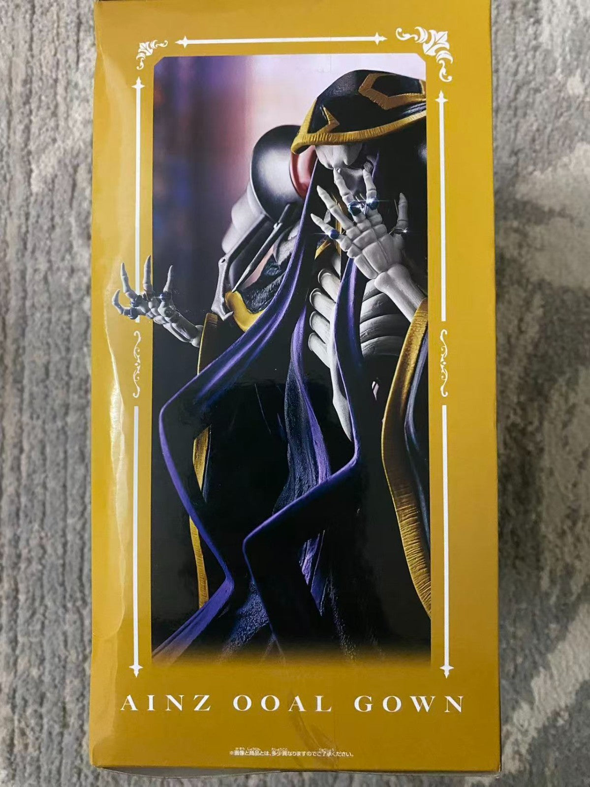 Overlord Bandai Figure Ainz Ooal Gown Overload Release [Opened/New In Box]
