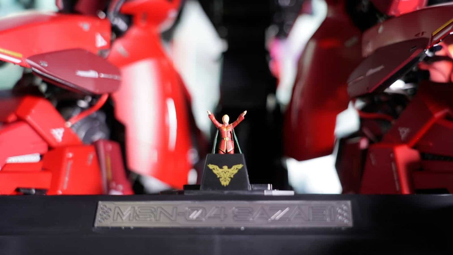 BANDAI METAL STRUCTURE KAITAI SHOU KI MSN-04 SAZABI Tamashii Nations New