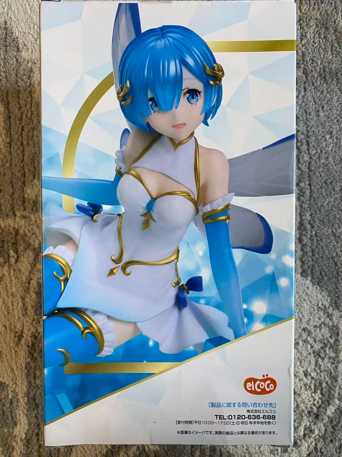 Elico Elcoco Original Blue Fairy Magical Girl Anime Figure Collectible Authentic