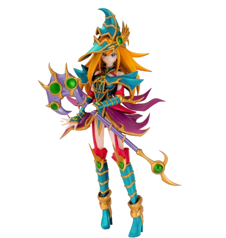 Yu-Gi-Oh Equal=Arts Dark Magician Girl Figure Official Konami Licensed New