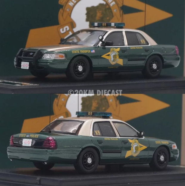 Rollin 1/64 NHSP Ford Crown Victoria Police Interceptor