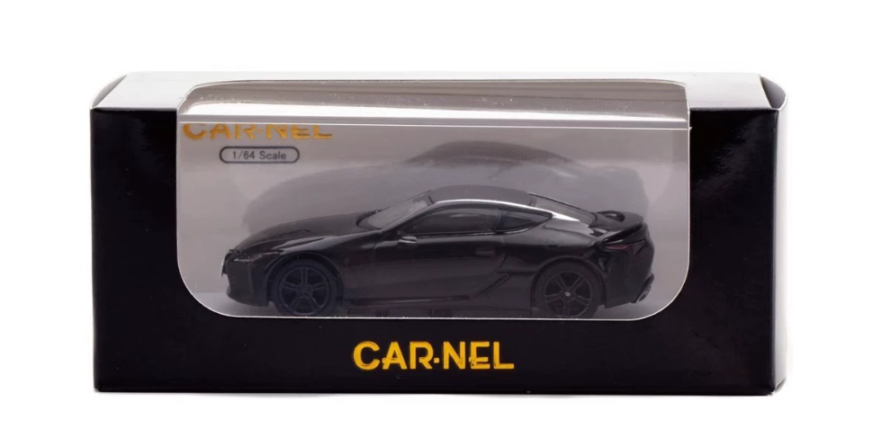 CARNEL 1/64 Lexus LC500 Black New Model