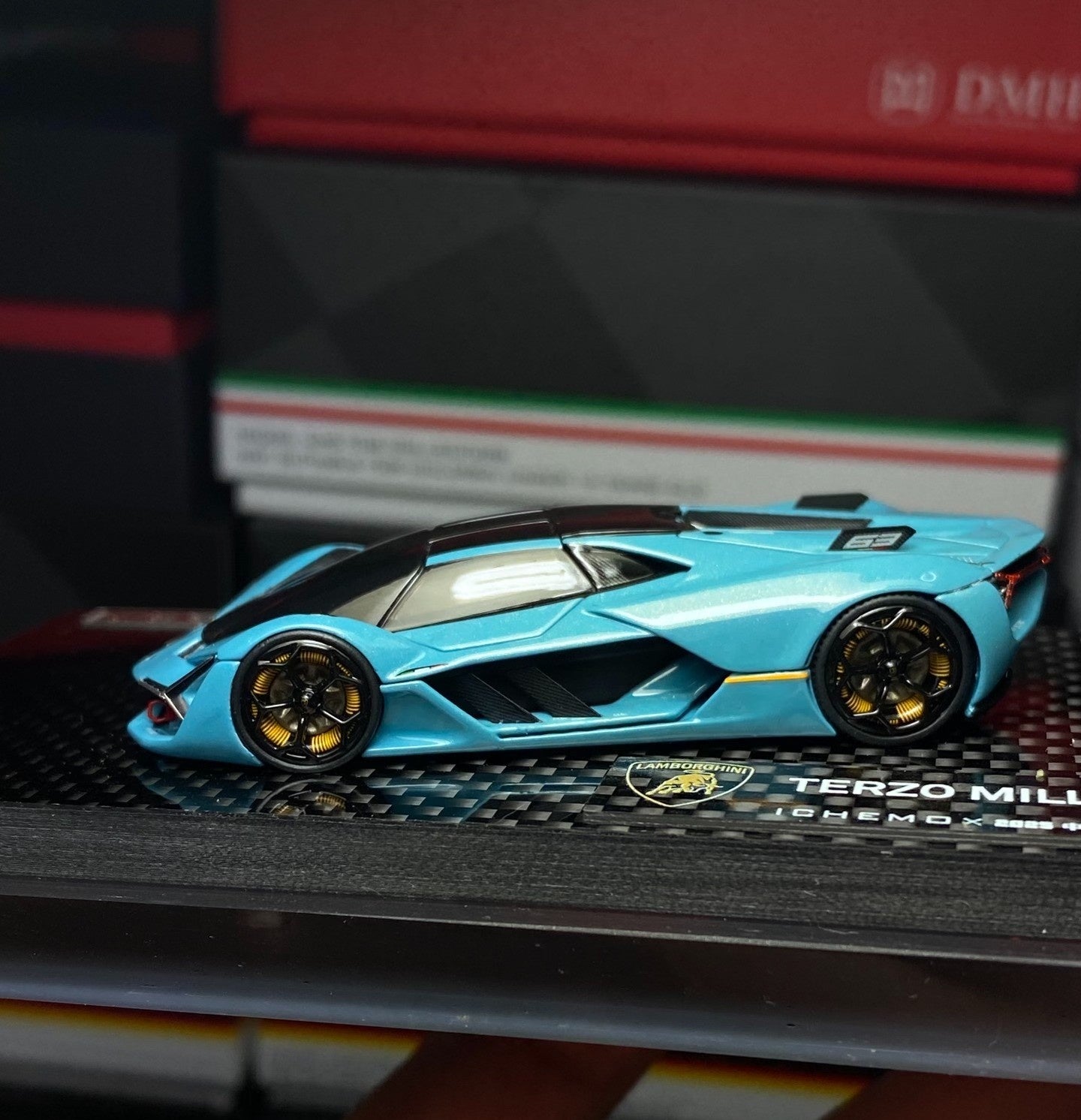PANTHEOM 1/64 Lamborghini Terzo Millennio Sky Blue HEC Beijing Exclusive