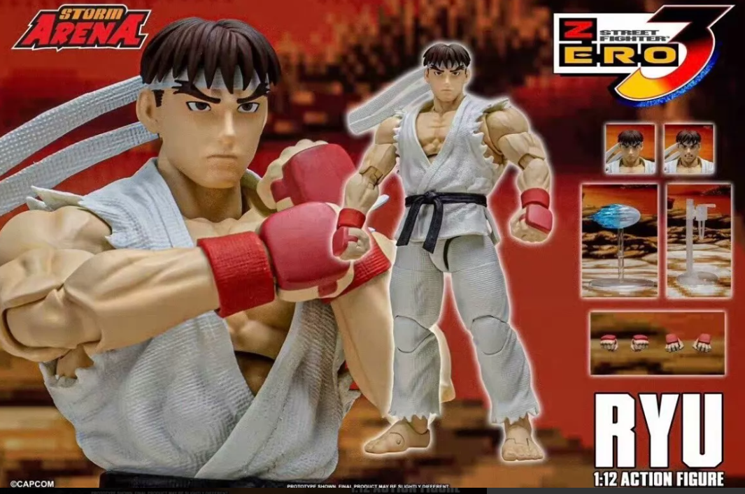 Storm Toys STORM ARENA Street Fighter Zero 3 Ryu 1/12 Figure