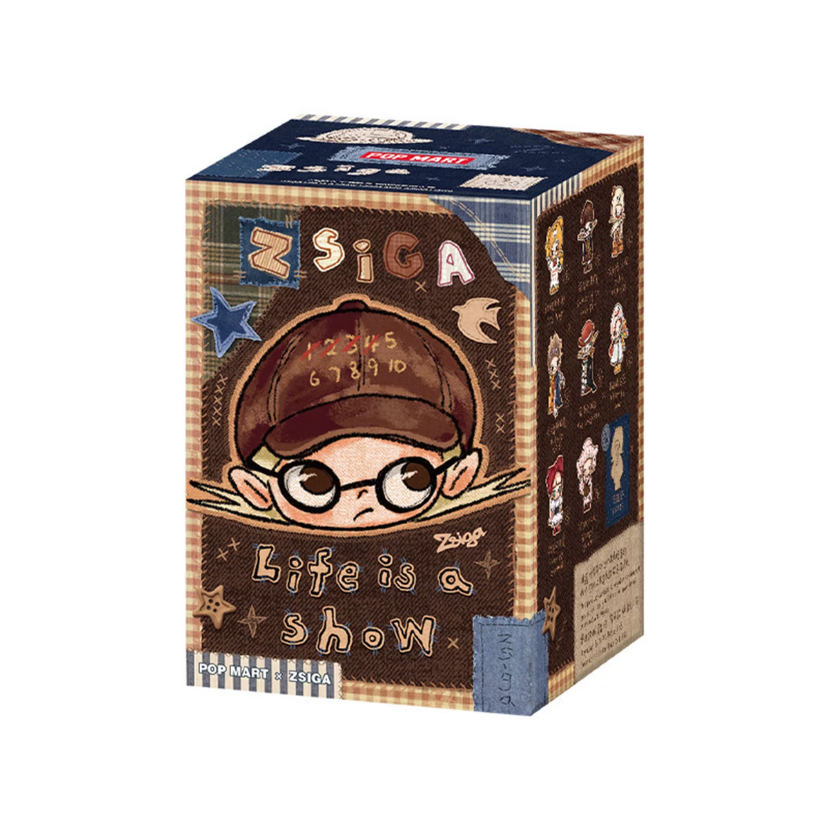 POP MART Zsiga Life is a Show Series MINI Action Figure Blind Box