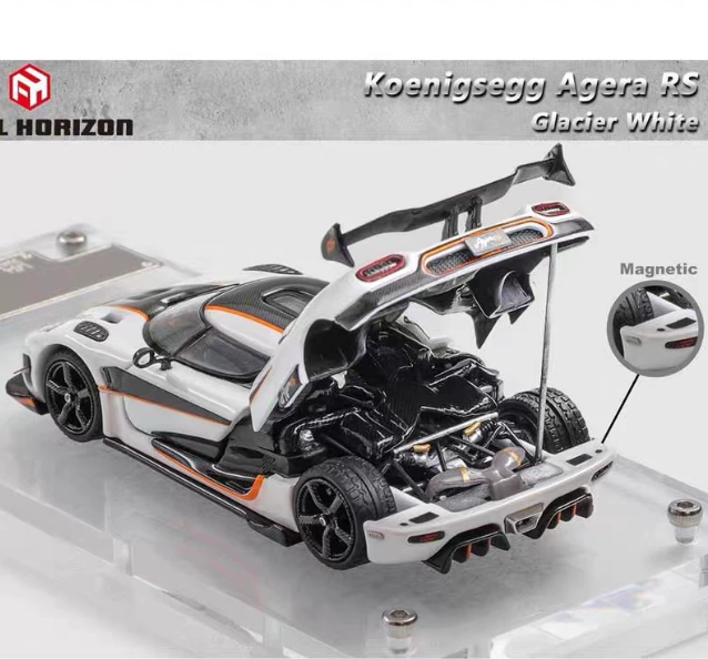 Focal Horizon 1/64 Koenigsegg Agera RS Glacier White