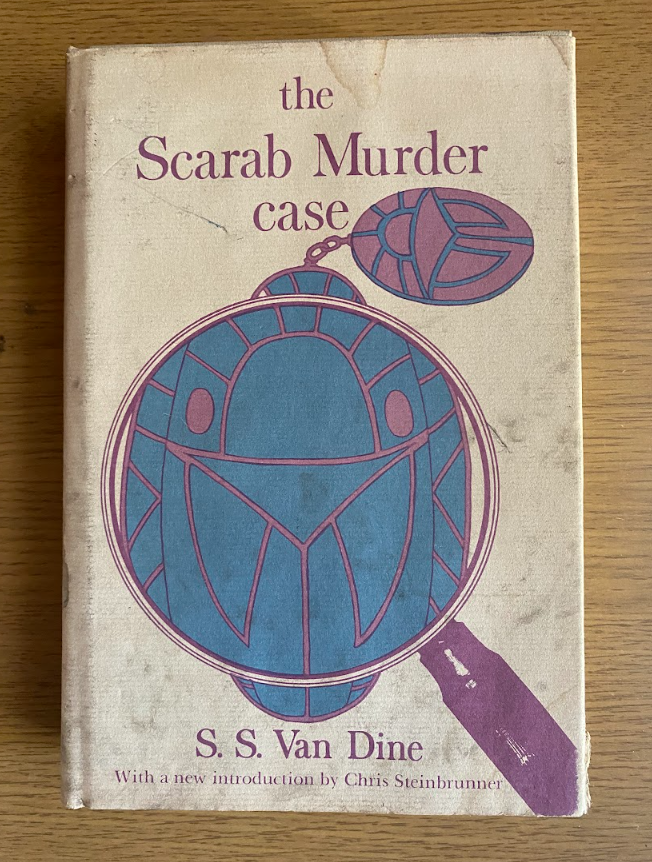 S. S. Van Dine The Scarab Murder Case 1930 Philo Vance Hardcover Mystery
