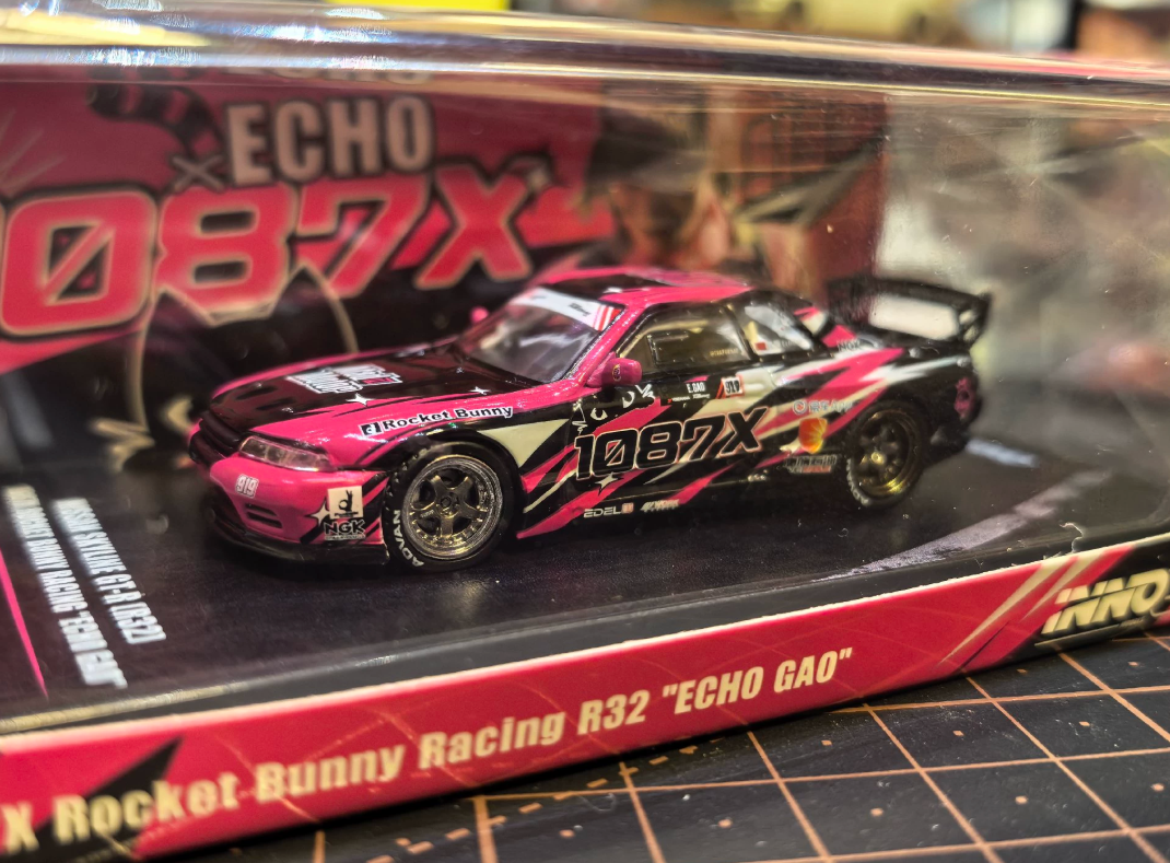 INNO64 1:64 Nissan Skyline R32 Rocket Bunny 1087X Echo Gao Foshan