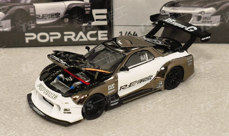 Pop Race 1/64 Mazda RX-7 RE Super G TIME ATTACK TMCS 2026 Chase