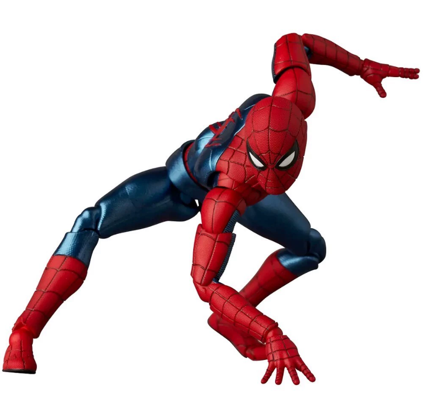 MAFEX No.262 Spider-Man No Way Home New Red Blue Suit