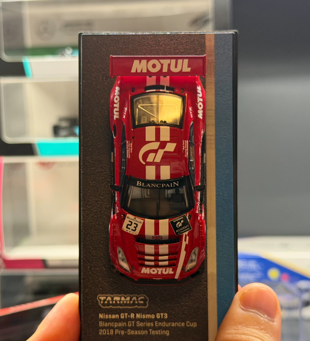 Tarmac Works 1/64 Nissan GT-R Nismo GT3 2018 Blancpain Paul Ricard Test