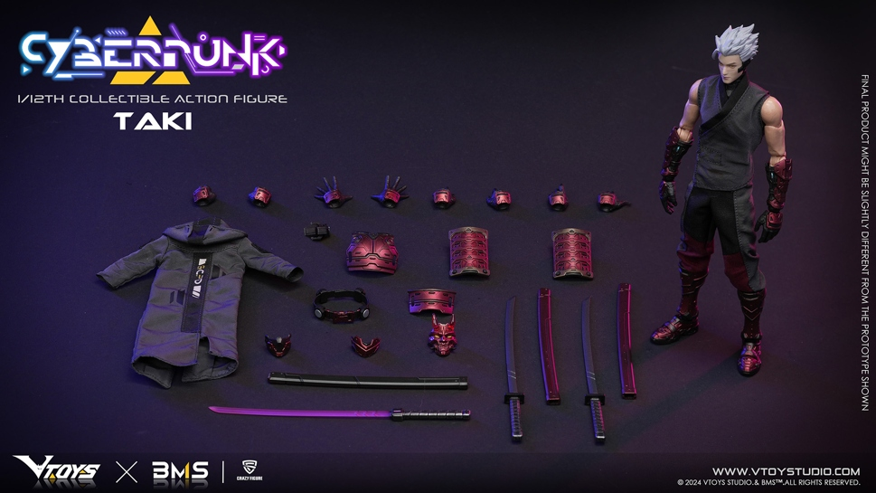 VTOYS 1/12 Cyberpunk Samurai Red Dawn WF Edition Preorder